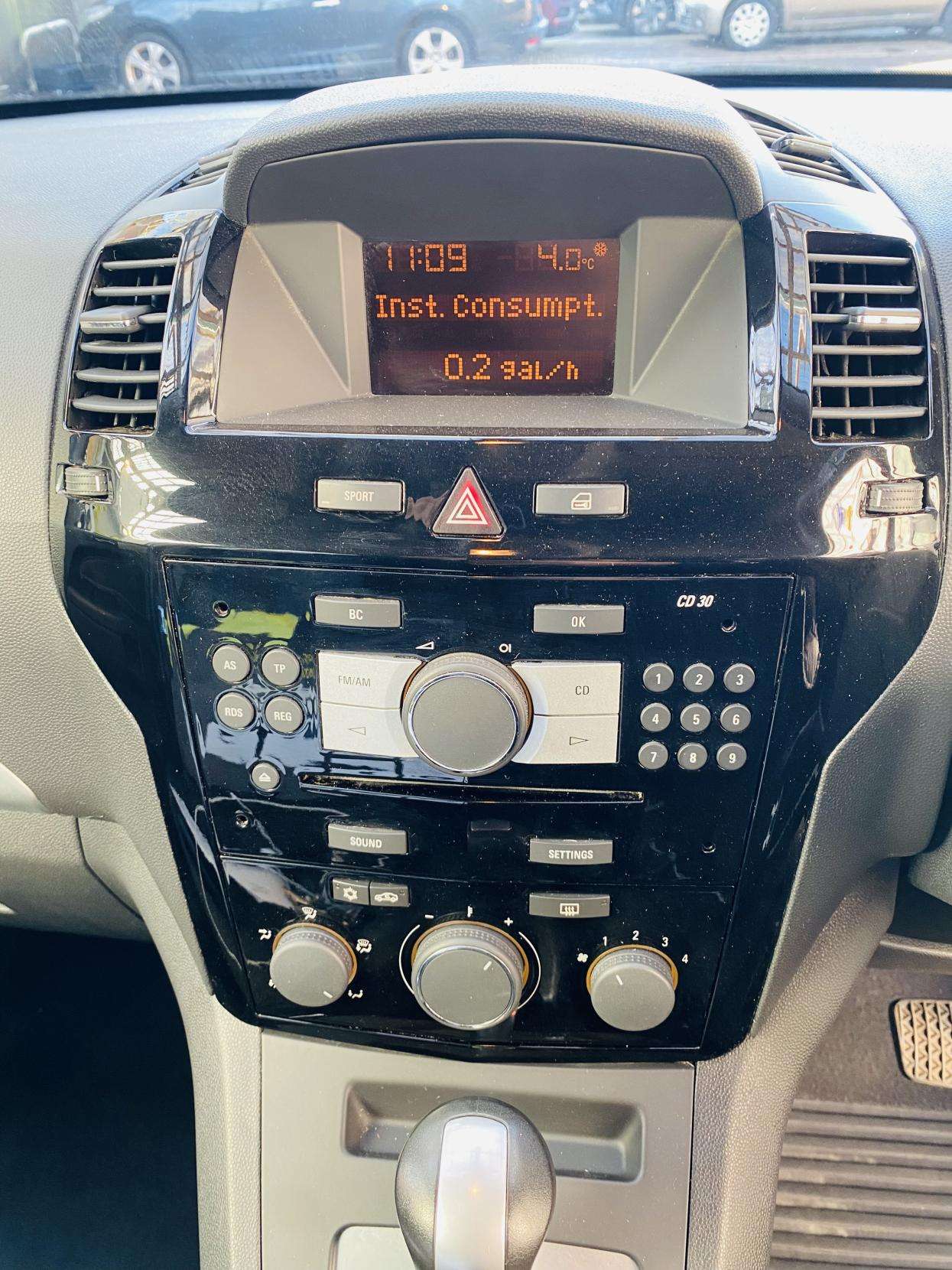 2009 VAUXHALL ZAFIRA 2009 VAUXHALL ZAFIRA