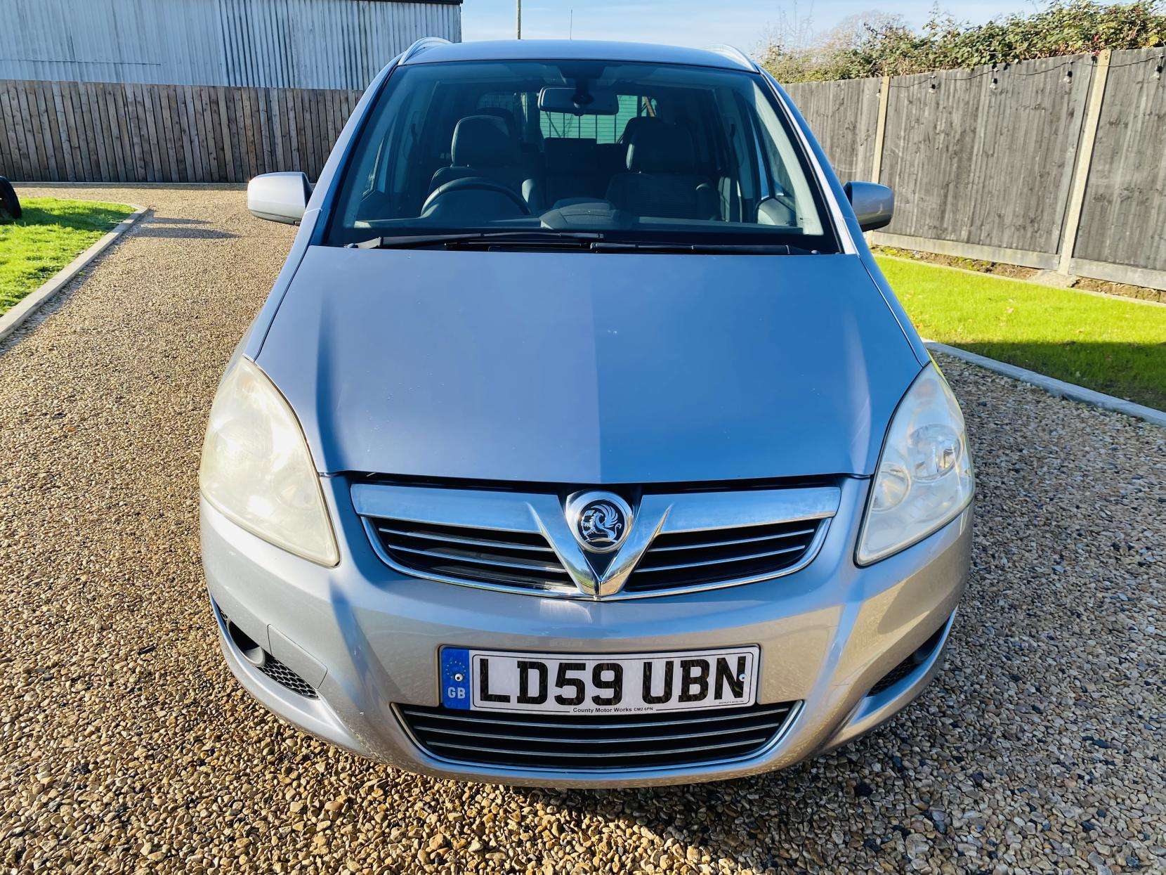 2009 VAUXHALL ZAFIRA 2009 VAUXHALL ZAFIRA