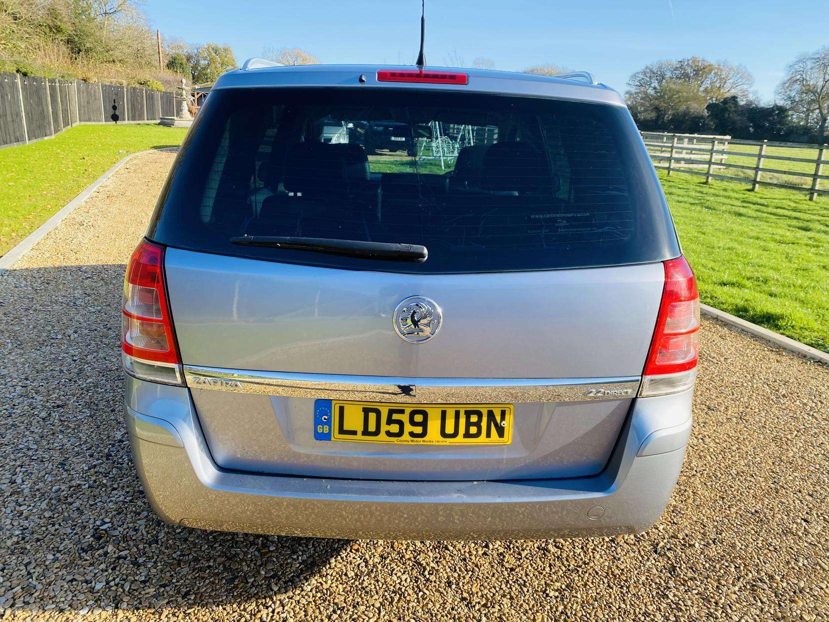 2009 VAUXHALL ZAFIRA 2009 VAUXHALL ZAFIRA
