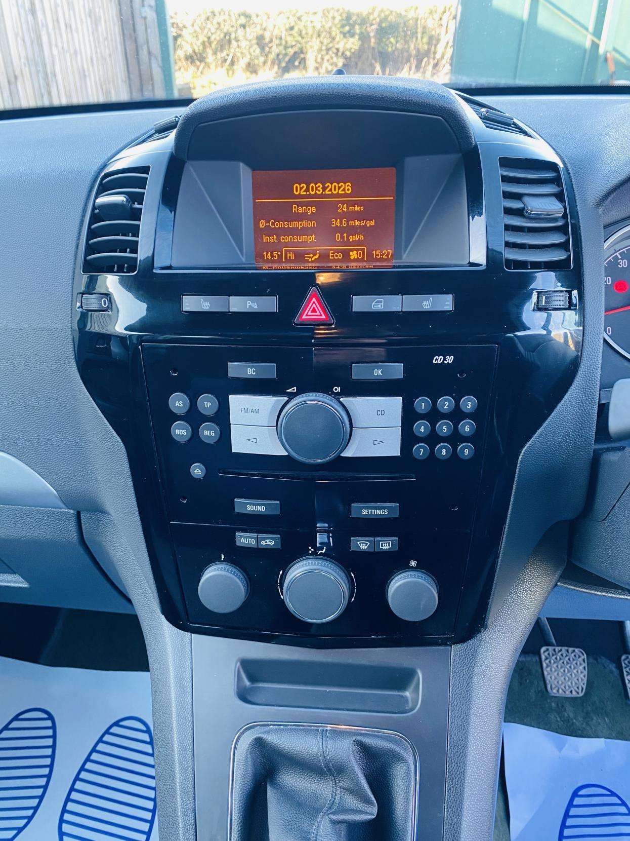 2012 VAUXHALL ZAFIRA 2012 VAUXHALL ZAFIRA