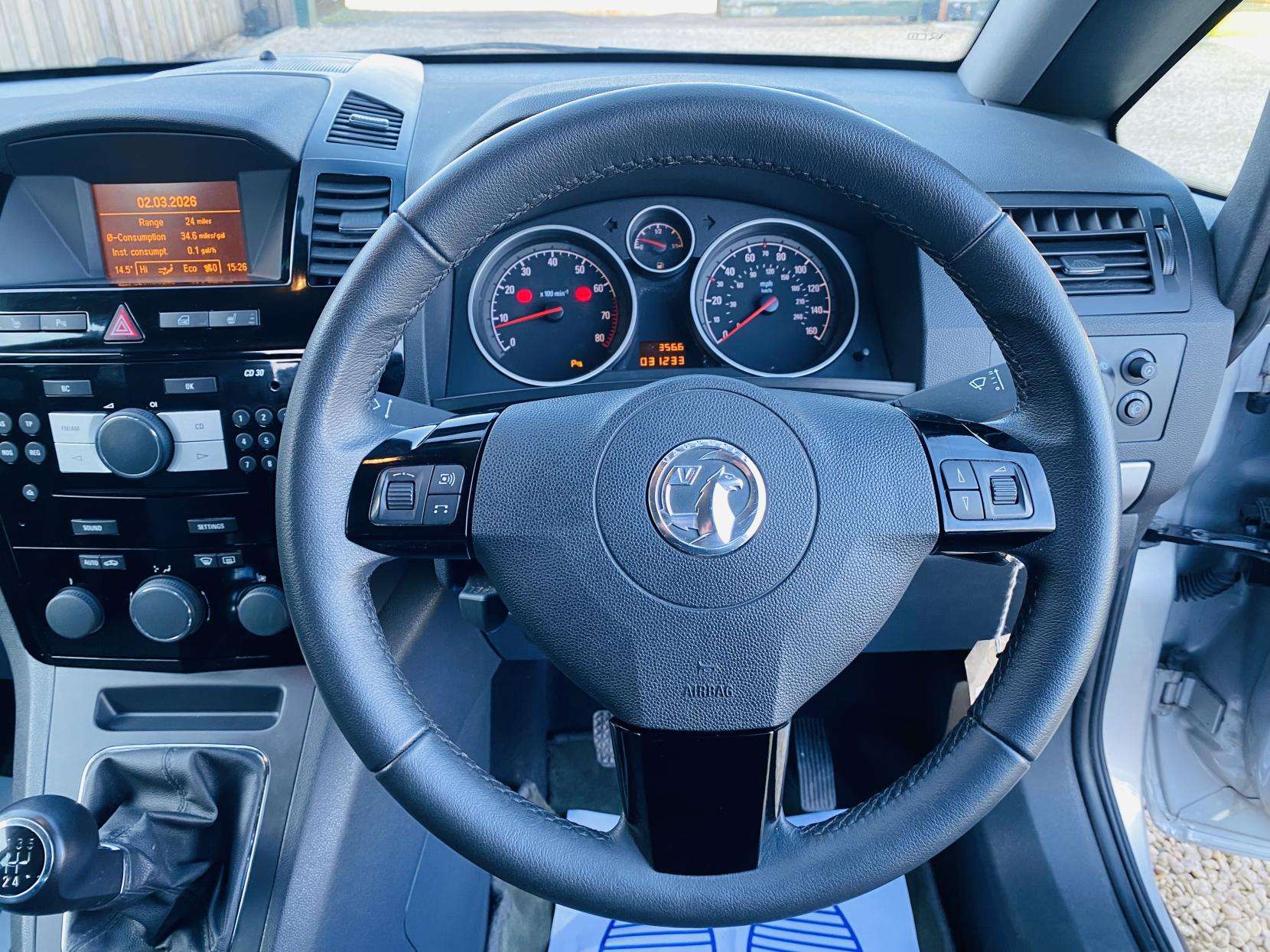 2012 VAUXHALL ZAFIRA 2012 VAUXHALL ZAFIRA