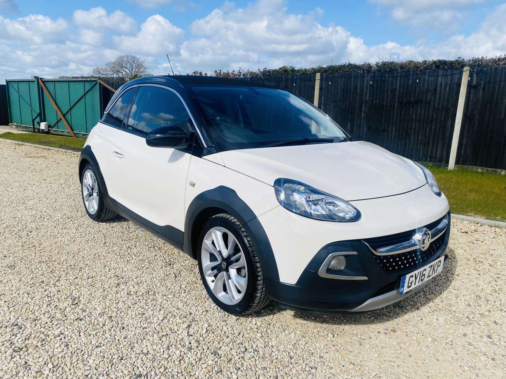 A 2016 VAUXHALL ADAM 1.4i ROCKS AIR Hatchback 3dr Petrol Manual Euro 6 (87 ps) A 2016 VAUXHALL ADAM 1.4i ROCKS AIR Hatchback 3dr Petrol Manual Euro 6 (87 ps)