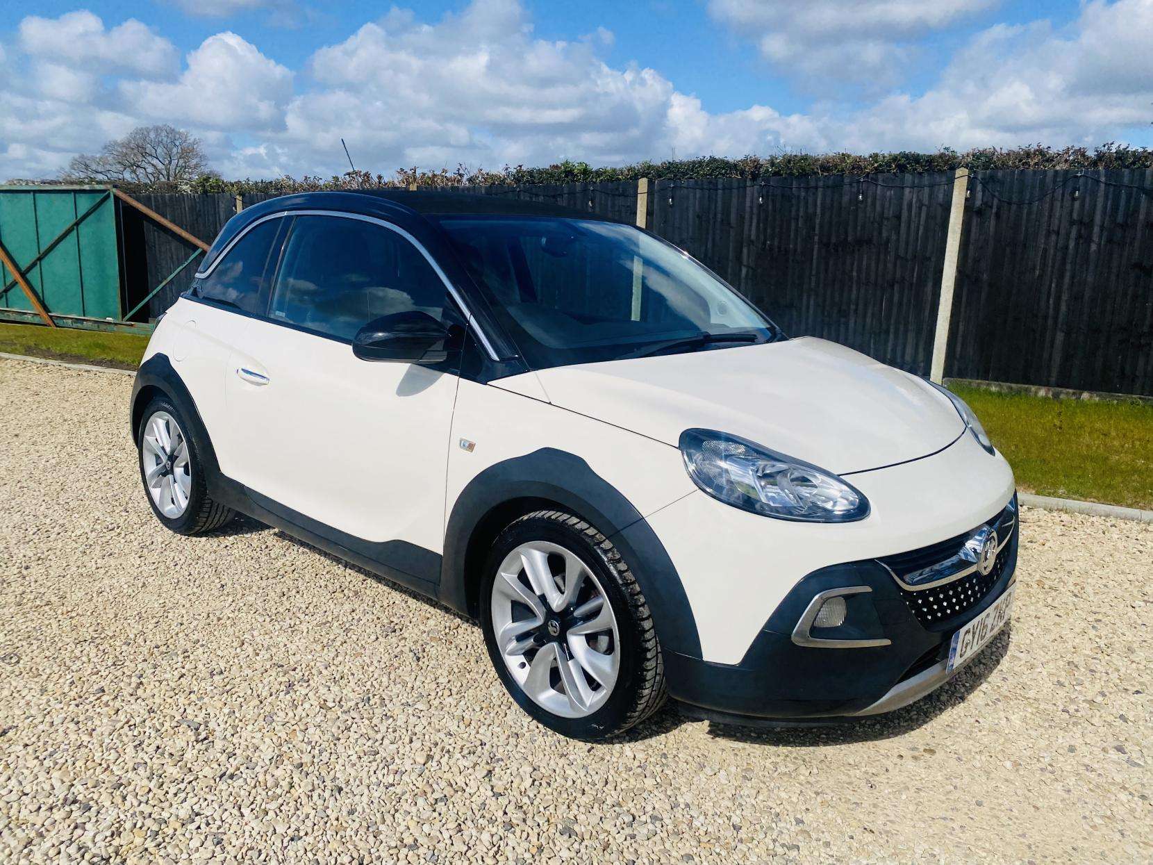 A 2016 VAUXHALL ADAM 1.4i ROCKS AIR Hatchback 3dr Petrol Manual Euro 6 (87 ps) A 2016 VAUXHALL ADAM 1.4i ROCKS AIR Hatchback 3dr Petrol Manual Euro 6 (87 ps)