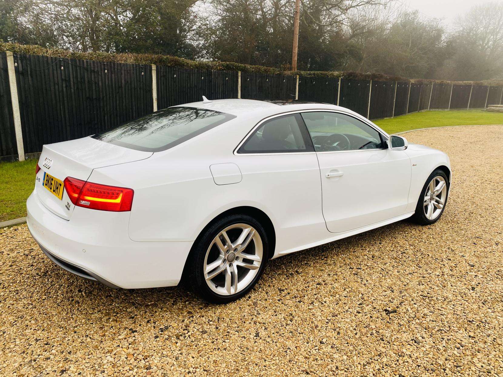 A 2016 AUDI A5 2.0 TDI S line Coupe 2dr Diesel S Tronic quattro Euro 6 (s/s) (190 ps) A 2016 AUDI A5 2.0 TDI S line Coupe 2dr Diesel S Tronic quattro Euro 6 (s/s) (190 ps)