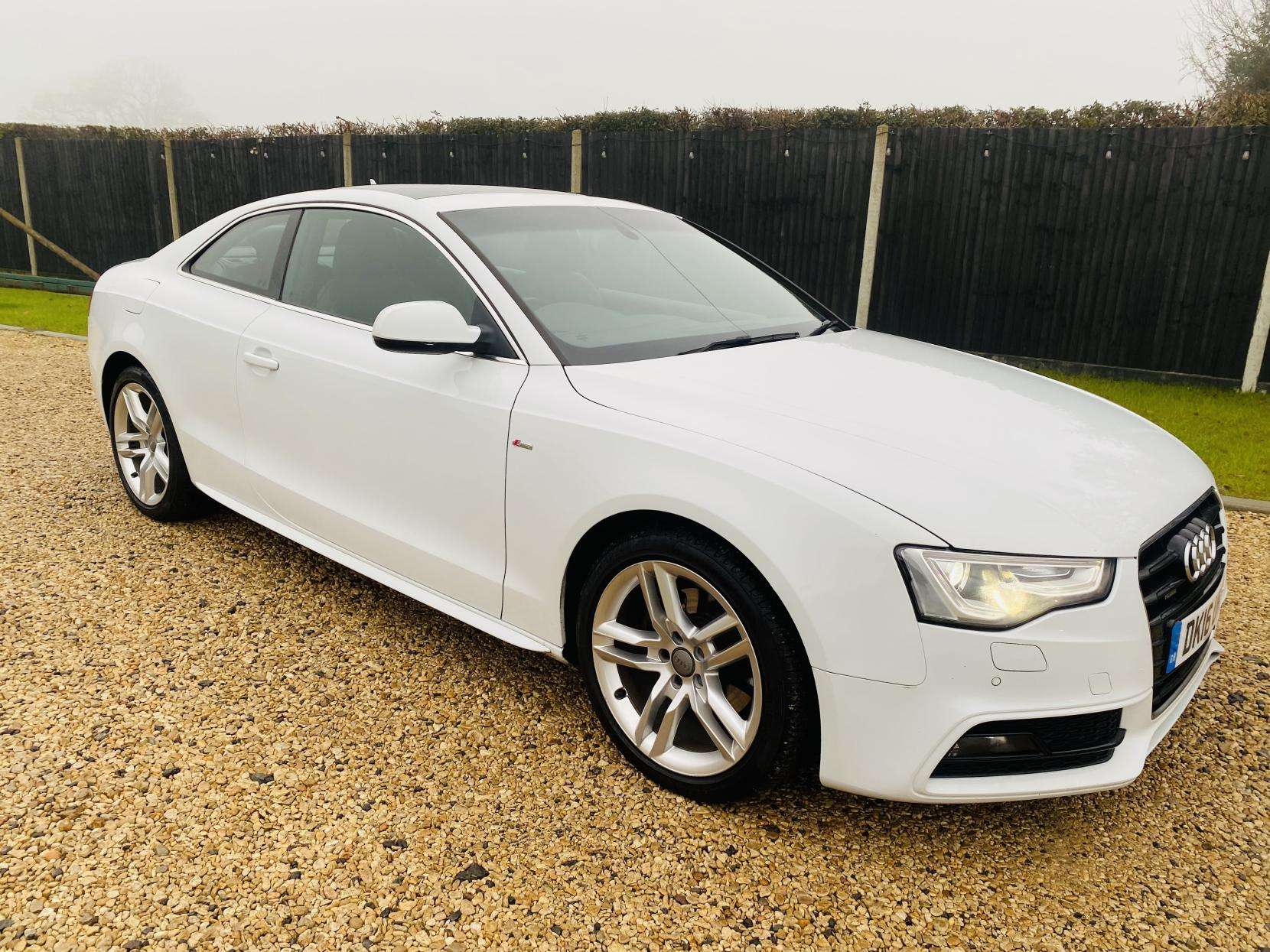 A 2016 AUDI A5 2.0 TDI S line Coupe 2dr Diesel S Tronic quattro Euro 6 (s/s) (190 ps) A 2016 AUDI A5 2.0 TDI S line Coupe 2dr Diesel S Tronic quattro Euro 6 (s/s) (190 ps)