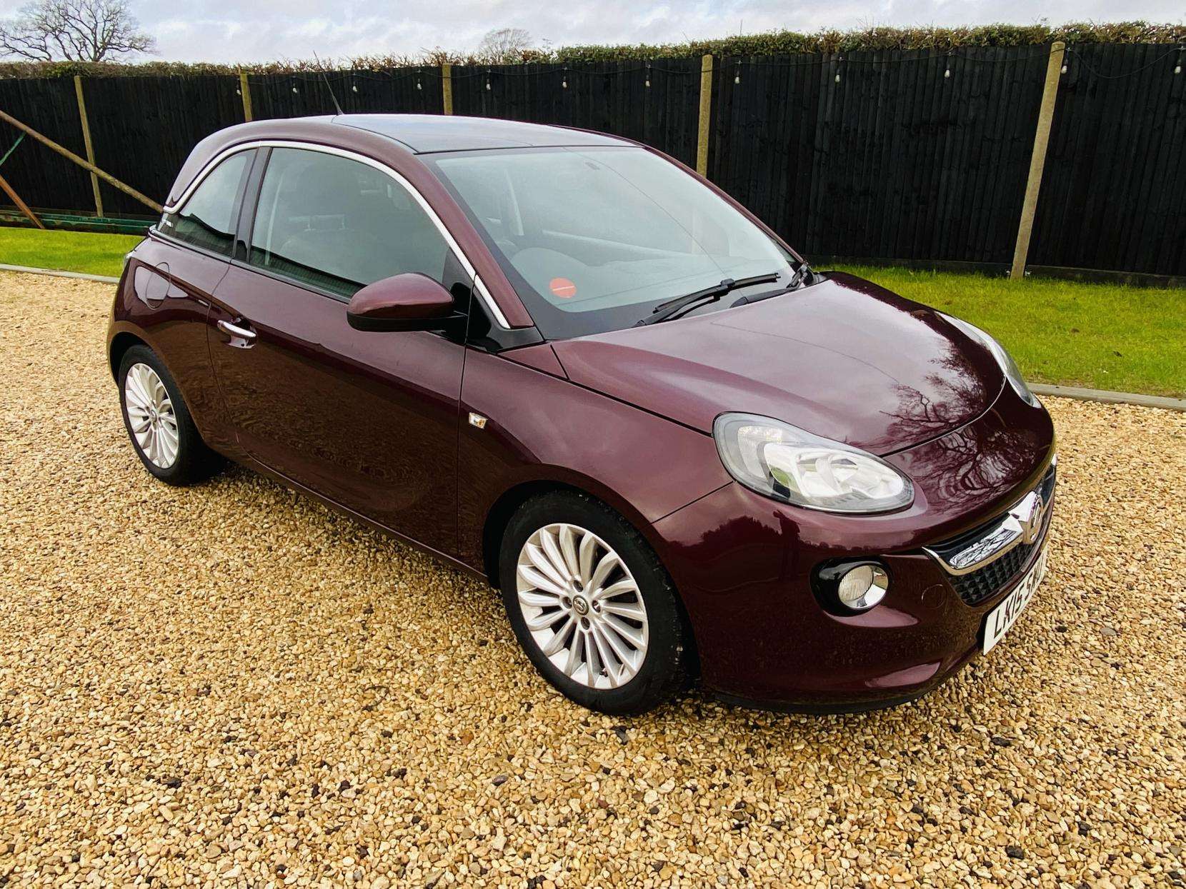 A 2015 VAUXHALL ADAM 1.2i GLAM Hatchback 3dr Petrol Manual Euro 6 (70 ps) A 2015 VAUXHALL ADAM 1.2i GLAM Hatchback 3dr Petrol Manual Euro 6 (70 ps)