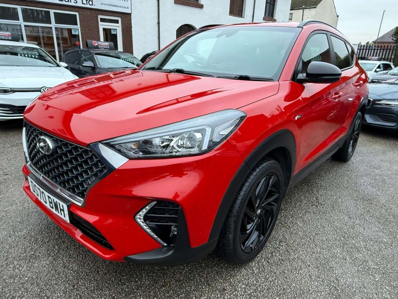 A 2020 HYUNDAI TUCSON 1.6 CRDi MHEV N Line SUV 5dr Diesel Hybrid DCT Euro 6 (s/s) (136 ps) FSH (H A 2020 HYUNDAI TUCSON 1.6 CRDi MHEV N Line SUV 5dr Diesel Hybrid DCT Euro 6 (s/s) (136 ps) FSH (H