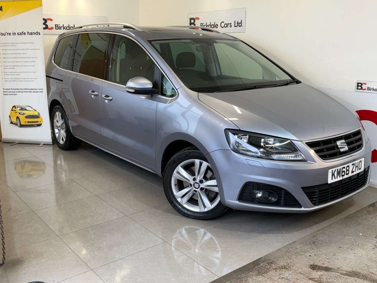 A 2018 SEAT ALHAMBRA 2.0 TDI XCELLENCE MPV 5dr 7-Seat Diesel DSG Auto Euro 6 (s/s) (150 ps) FSH/ A 2018 SEAT ALHAMBRA 2.0 TDI XCELLENCE MPV 5dr 7-Seat Diesel DSG Auto Euro 6 (s/s) (150 ps) FSH/