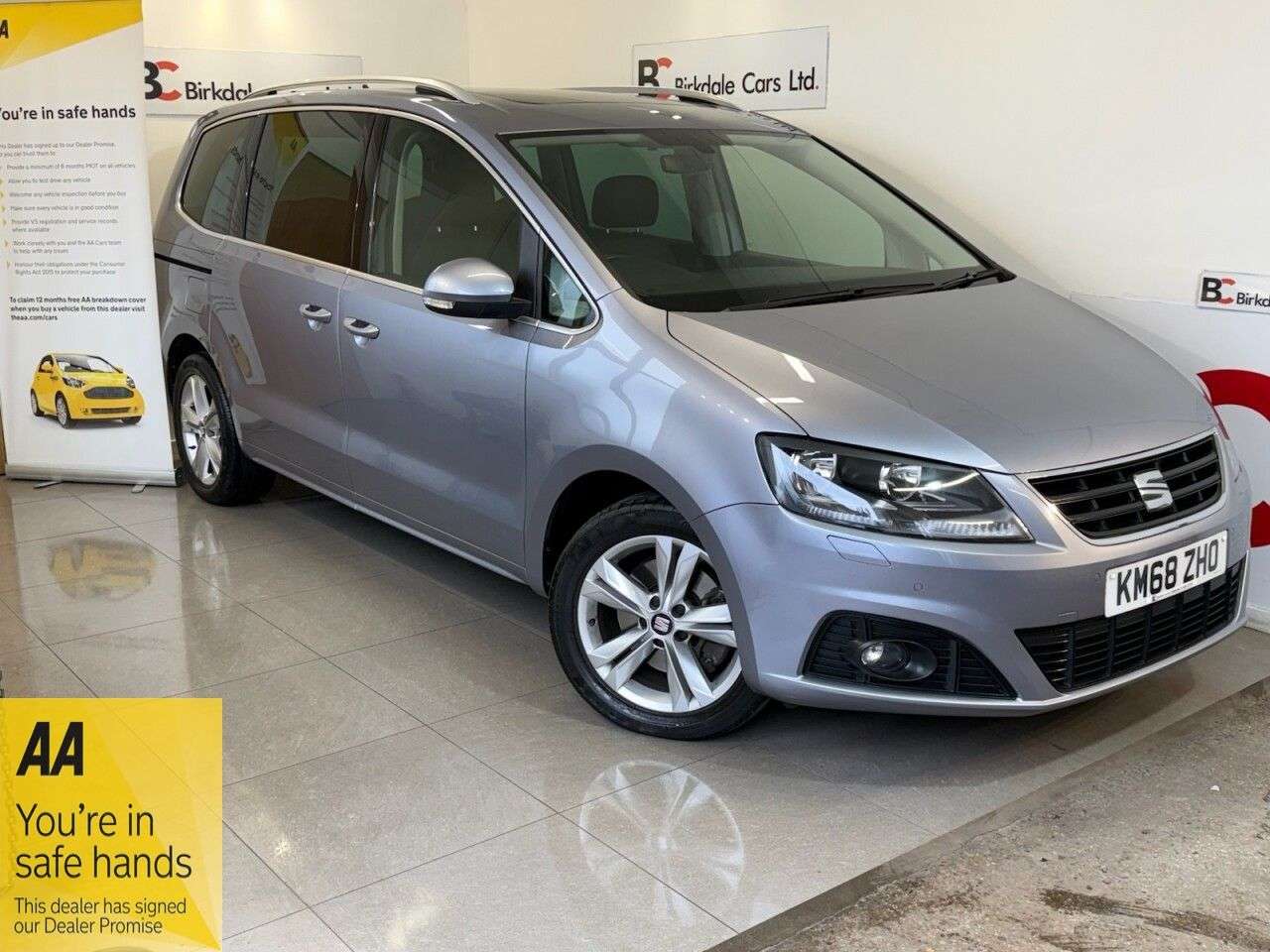 A 2018 SEAT ALHAMBRA 2.0 TDI XCELLENCE MPV 5dr 7-Seat Diesel DSG Auto Euro 6 (s/s) (150 ps) FSH/ A 2018 SEAT ALHAMBRA 2.0 TDI XCELLENCE MPV 5dr 7-Seat Diesel DSG Auto Euro 6 (s/s) (150 ps) FSH/