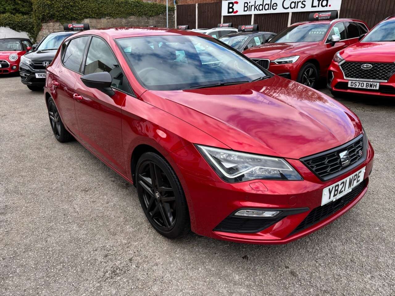 A 2021 SEAT LEON 1.5 TSI EVO FR Black Edition Hatchback 5dr Petrol Manual Euro 6 (s/s) (150 A 2021 SEAT LEON 1.5 TSI EVO FR Black Edition Hatchback 5dr Petrol Manual Euro 6 (s/s) (150