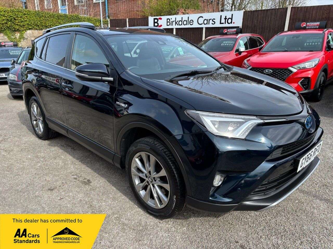 A 2016 TOYOTA RAV4 2.5 VVT-h Excel SUV 5dr Petrol Hybrid 4WD Auto Euro 6 (s/s) (Safety Sense, A 2016 TOYOTA RAV4 2.5 VVT-h Excel SUV 5dr Petrol Hybrid 4WD Auto Euro 6 (s/s) (Safety Sense,
