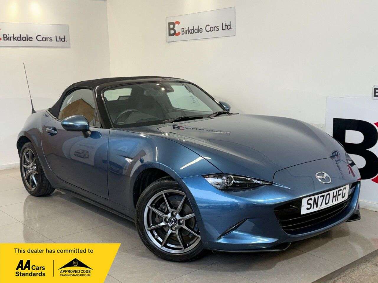 A 2020 MAZDA MX-5 1.5 SKYACTIV-G Sport Convertible 2dr Petrol Manual Euro 6 (s/s) (132 ps) FS A 2020 MAZDA MX-5 1.5 SKYACTIV-G Sport Convertible 2dr Petrol Manual Euro 6 (s/s) (132 ps) FS