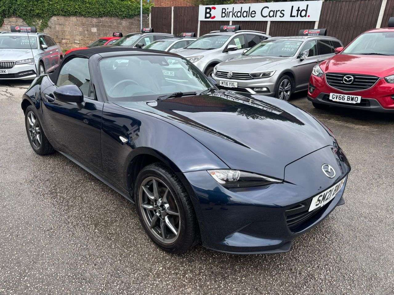 A 2021 MAZDA MX-5 1.5 SKYACTIV-G Sport Convertible 2dr Petrol Manual Euro 6 (s/s) (132 ps) FS A 2021 MAZDA MX-5 1.5 SKYACTIV-G Sport Convertible 2dr Petrol Manual Euro 6 (s/s) (132 ps) FS
