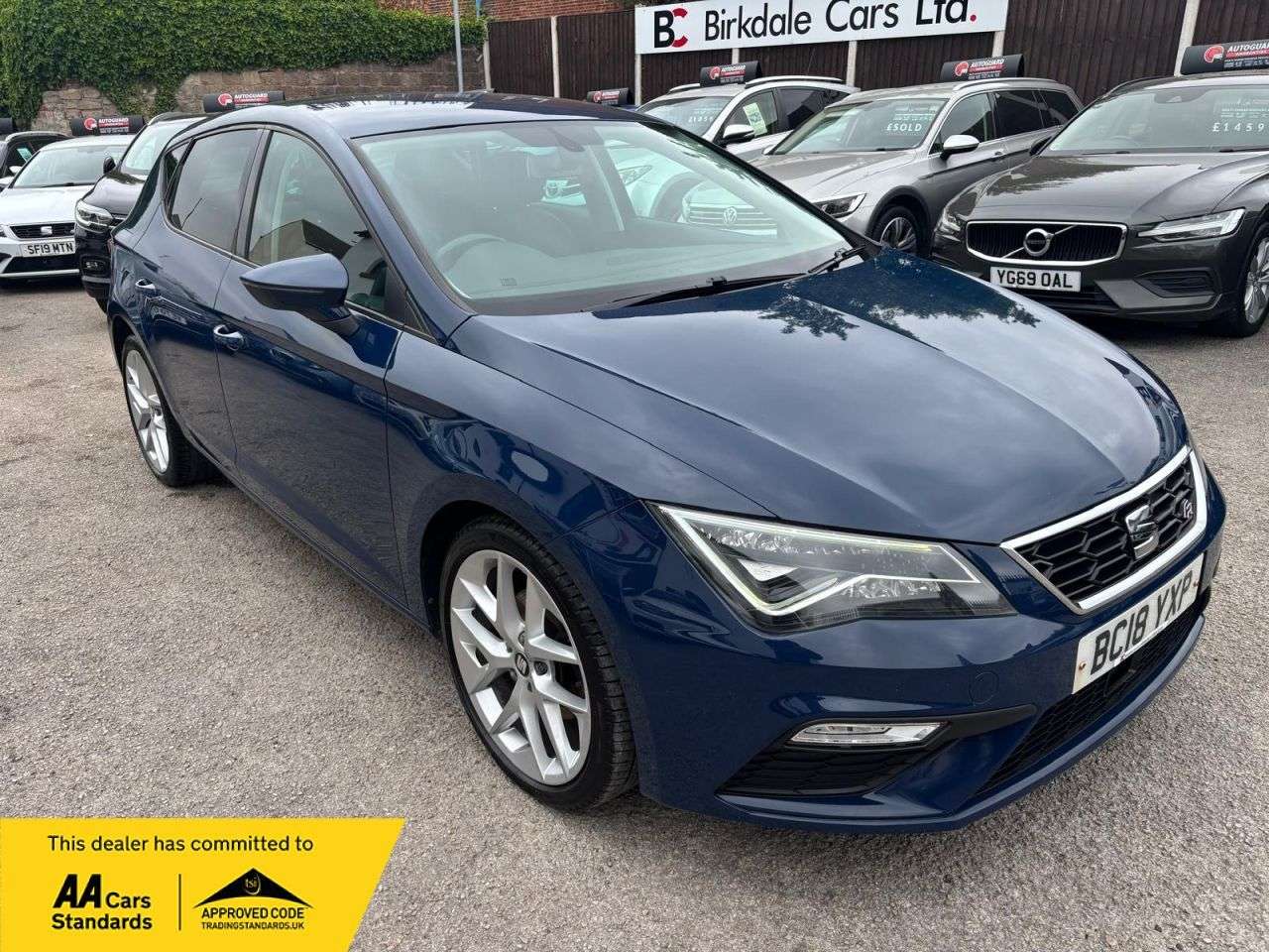 A 2018 SEAT LEON 1.4 EcoTSI FR Technology Hatchback 5dr Petrol Manual Euro 6 (s/s) (150 ps) A 2018 SEAT LEON 1.4 EcoTSI FR Technology Hatchback 5dr Petrol Manual Euro 6 (s/s) (150 ps)