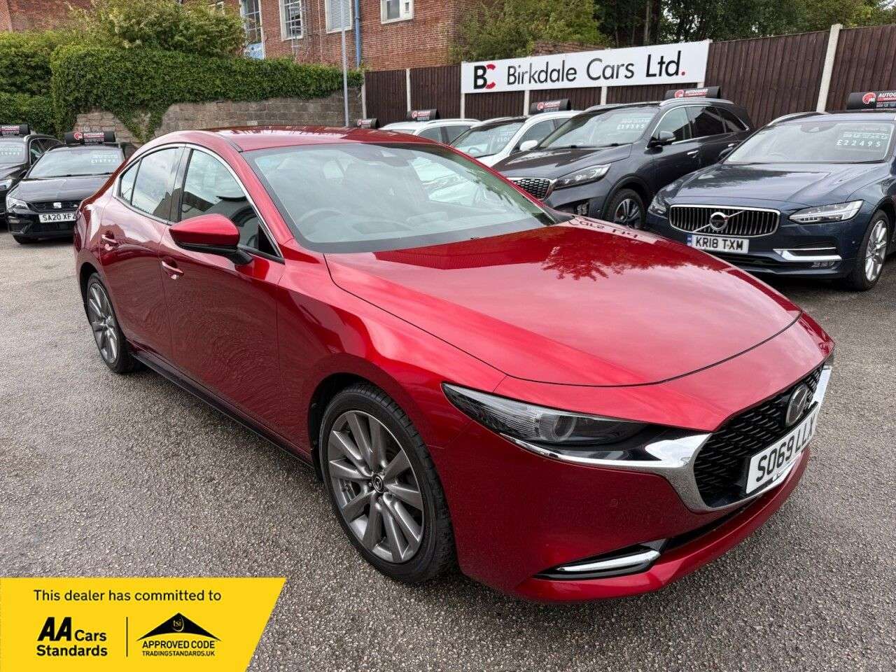A 2020 MAZDA MAZDA3 2.0 SKYACTIV-X MHEV GT Sport Saloon 4dr Petrol Auto Euro 6 (s/s) (180 ps) F A 2020 MAZDA MAZDA3 2.0 SKYACTIV-X MHEV GT Sport Saloon 4dr Petrol Auto Euro 6 (s/s) (180 ps) F