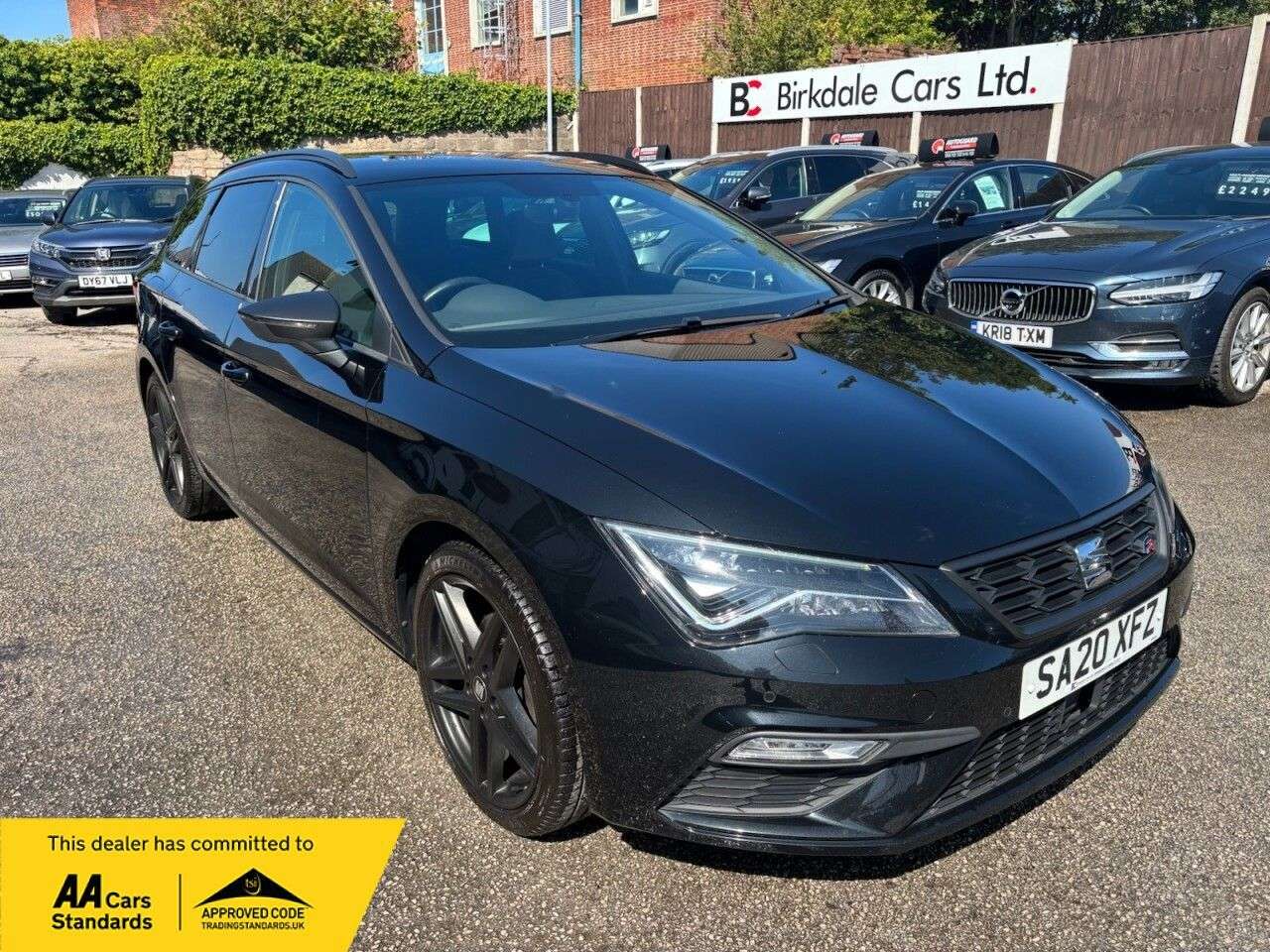 A 2020 SEAT LEON 1.5 TSI EVO FR Black Edition Estate 5dr Petrol DSG Auto Euro 6 (s/s) (150 p A 2020 SEAT LEON 1.5 TSI EVO FR Black Edition Estate 5dr Petrol DSG Auto Euro 6 (s/s) (150 p