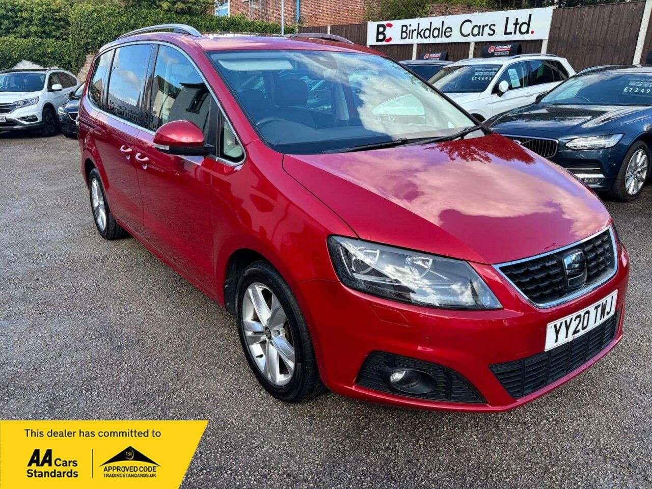 A 2020 SEAT ALHAMBRA 2.0 TDI XCELLENCE MPV 5dr 7-Seat Diesel DSG Auto Euro 6 (s/s) (150 ps) FSH( A 2020 SEAT ALHAMBRA 2.0 TDI XCELLENCE MPV 5dr 7-Seat Diesel DSG Auto Euro 6 (s/s) (150 ps) FSH(