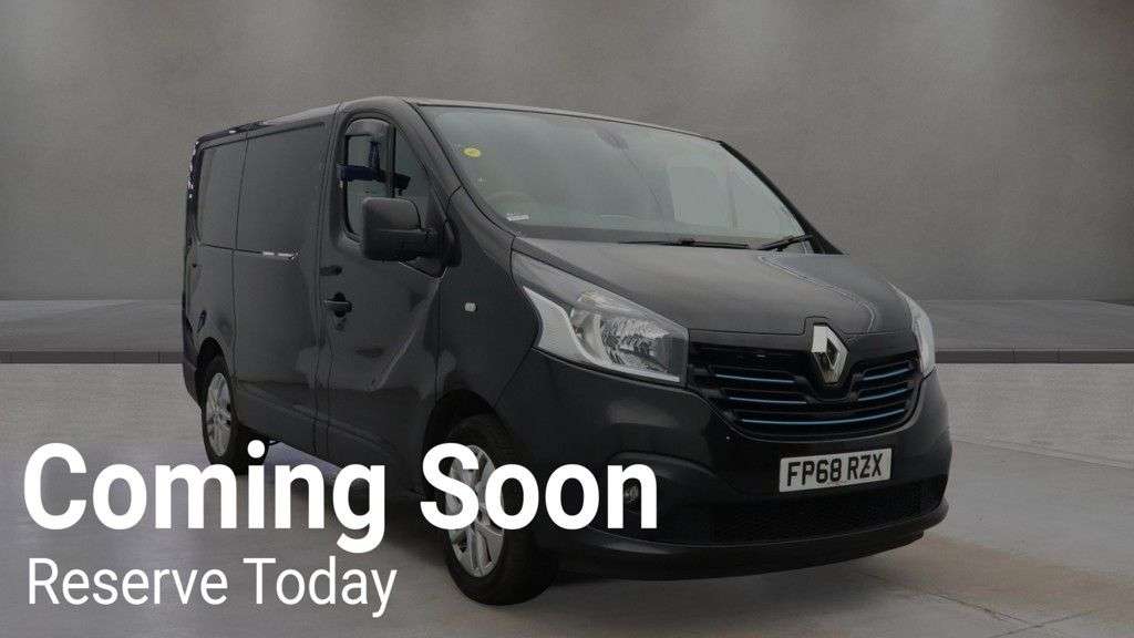 A 2018 RENAULT TRAFIC 1.6 dCi ENERGY 27 Sport Nav NO VAT VAN SWB Euro 6 (s/s) (125 ps) A 2018 RENAULT TRAFIC 1.6 dCi ENERGY 27 Sport Nav NO VAT VAN SWB Euro 6 (s/s) (125 ps)