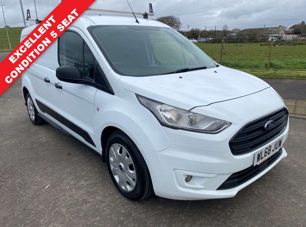 A 2018 FORD TRANSIT CONNECT 1.5 230 EcoBlue Trend 5 SEAT LWB NO VAT L2 Euro 6 (s/s) (100 ps) TIMING BEL A 2018 FORD TRANSIT CONNECT 1.5 230 EcoBlue Trend 5 SEAT LWB NO VAT L2 Euro 6 (s/s) (100 ps) TIMING BEL