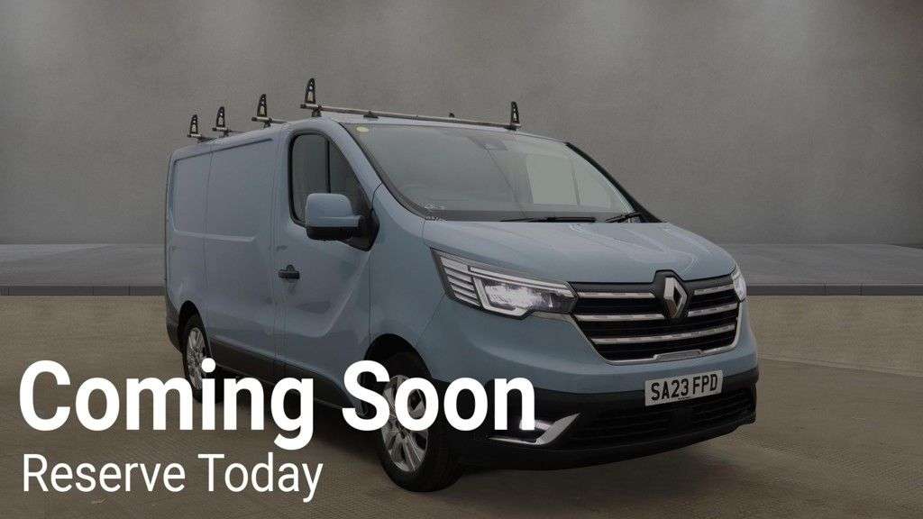 A 2023 RENAULT TRAFIC 2.0 dCi Blue SL28 SPORT NAV NO VAT VAN Euro 6 (s/s) (130 ps) A 2023 RENAULT TRAFIC 2.0 dCi Blue SL28 SPORT NAV NO VAT VAN Euro 6 (s/s) (130 ps)