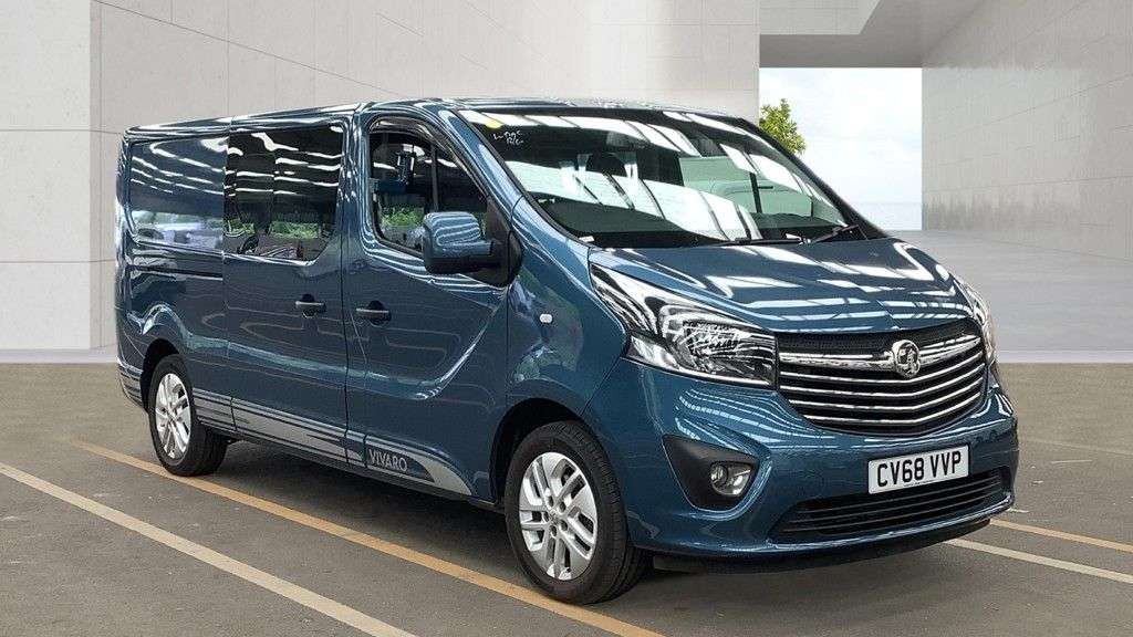 A 2018 VAUXHALL VIVARO 1.6 CDTi 2900 ecoTEC Limited Edition Nav LWB 6 SEAT NO VAT VAN Euro 6 (s/s) A 2018 VAUXHALL VIVARO 1.6 CDTi 2900 ecoTEC Limited Edition Nav LWB 6 SEAT NO VAT VAN Euro 6 (s/s)