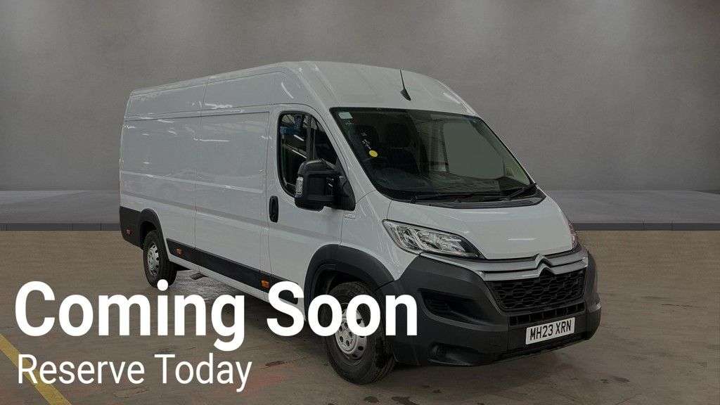 A 2023 CITROEN RELAY 2.2 BlueHDi 35 Enterprise Edition NO VAT NAV L4 High Roof Euro 6 (s/s) (hea A 2023 CITROEN RELAY 2.2 BlueHDi 35 Enterprise Edition NO VAT NAV L4 High Roof Euro 6 (s/s) (hea