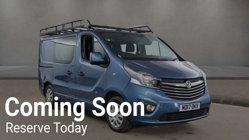 A 2017 VAUXHALL VIVARO 1.6 CDTi 2900 Sportive 6 SEAT NO VAT COMBI VAN Euro 6 (s/s) (6 Seat) (125 p A 2017 VAUXHALL VIVARO 1.6 CDTi 2900 Sportive 6 SEAT NO VAT COMBI VAN Euro 6 (s/s) (6 Seat) (125 p