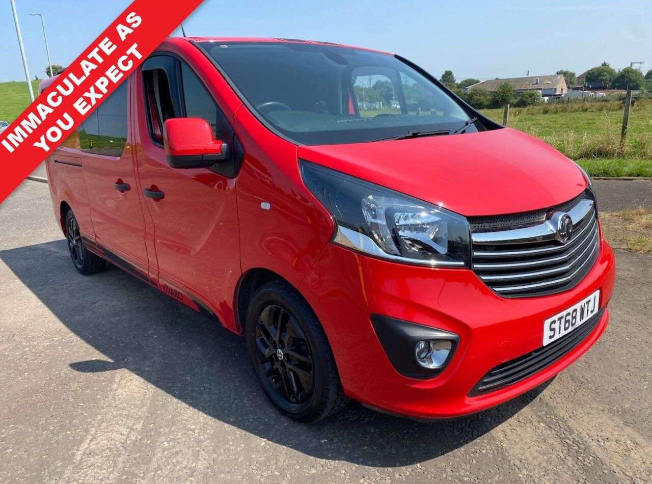 A 2018 VAUXHALL VIVARO 1.6 CDTi 2900 Limited Edition NAV LWB 6 SEAT NO VAT VAN L2 H1 Euro 6 (s/s) A 2018 VAUXHALL VIVARO 1.6 CDTi 2900 Limited Edition NAV LWB 6 SEAT NO VAT VAN L2 H1 Euro 6 (s/s)