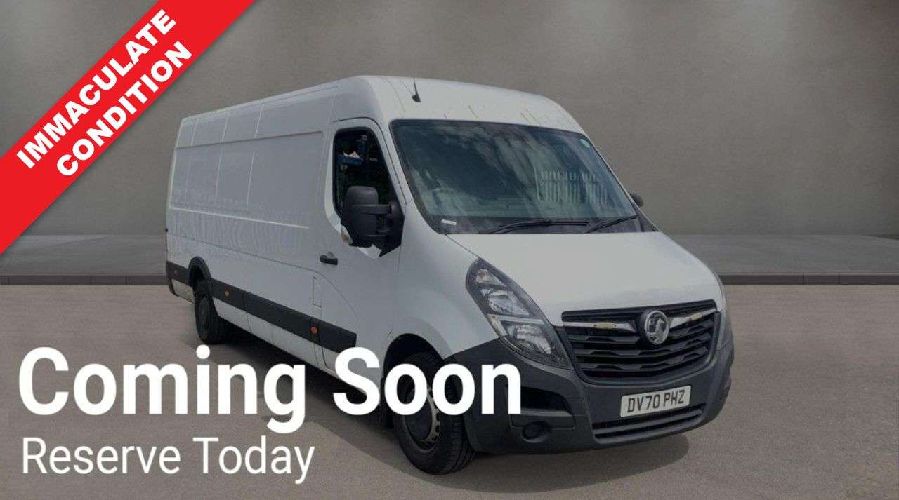A 2021 VAUXHALL MOVANO 2.3 CDTi 3500 BiTurbo Edition XLWB NO VAT VAN L4 H2 Euro 6 (130 ps) A 2021 VAUXHALL MOVANO 2.3 CDTi 3500 BiTurbo Edition XLWB NO VAT VAN L4 H2 Euro 6 (130 ps)