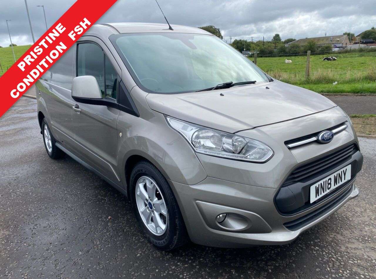 A 2018 FORD TRANSIT CONNECT 1.5 TDCi 240 LIMITED NAV LWB NO VAT VAN L2 118 bhp A 2018 FORD TRANSIT CONNECT 1.5 TDCi 240 LIMITED NAV LWB NO VAT VAN L2 118 bhp