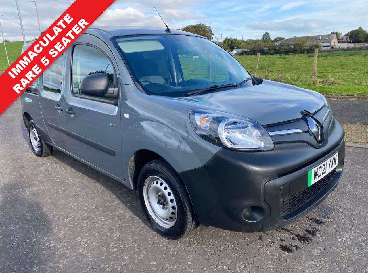 A 2021 RENAULT KANGOO MAXI ZE LL21 33kWh IMMACULATE CONDITION 5 SEAT NO VAT Electric Auto L3 H1 (i) (6 A 2021 RENAULT KANGOO MAXI ZE LL21 33kWh IMMACULATE CONDITION 5 SEAT NO VAT Electric Auto L3 H1 (i) (6