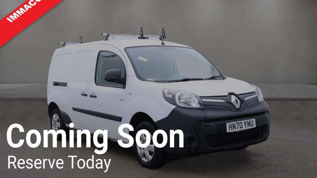 A 2020 RENAULT KANGOO MAXI ZE ELECTRIC LL21 PRISTINE NO VAT 44kW 33kWh Business i-Van Auto PRISTINE CO A 2020 RENAULT KANGOO MAXI ZE ELECTRIC LL21 PRISTINE NO VAT 44kW 33kWh Business i-Van Auto PRISTINE CO