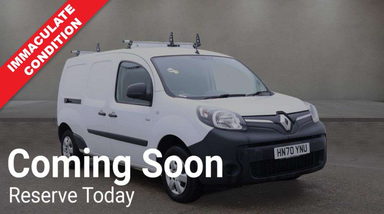 A 2020 RENAULT KANGOO MAXI ZE ELECTRIC LL21 PRISTINE NO VAT 44kW 33kWh Business i-Van Auto PRISTINE CO A 2020 RENAULT KANGOO MAXI ZE ELECTRIC LL21 PRISTINE NO VAT 44kW 33kWh Business i-Van Auto PRISTINE CO