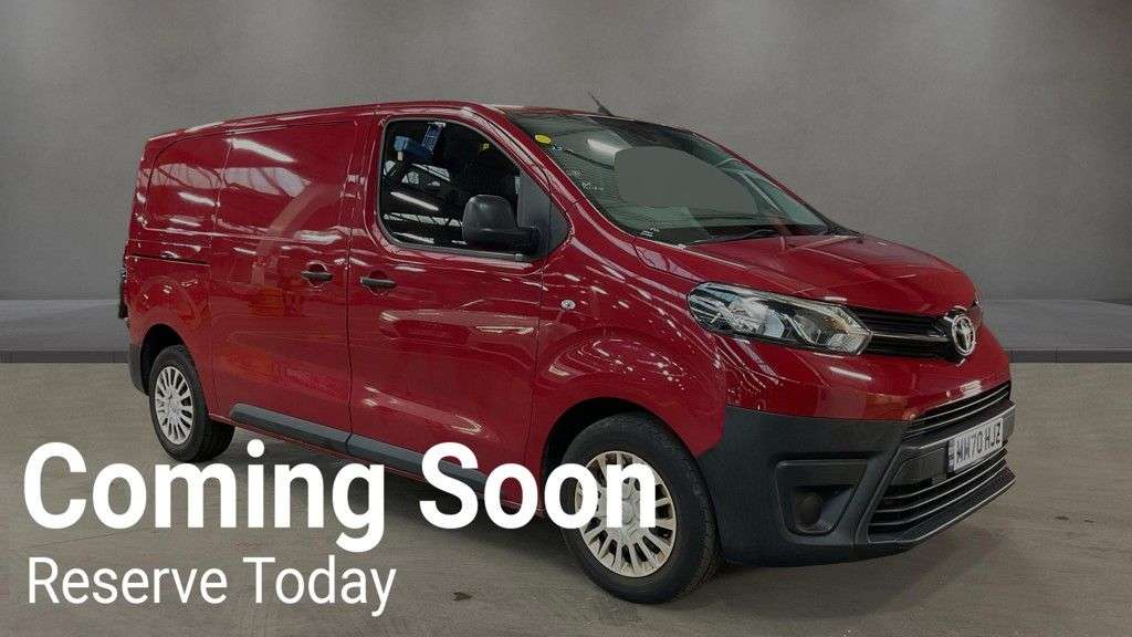 A 2020 TOYOTA PROACE 2.0D Icon Medium NO VAT IMMACULATE MWB VAN Euro 6 (s/s) (120 ps) IMMACULATE A 2020 TOYOTA PROACE 2.0D Icon Medium NO VAT IMMACULATE MWB VAN Euro 6 (s/s) (120 ps) IMMACULATE