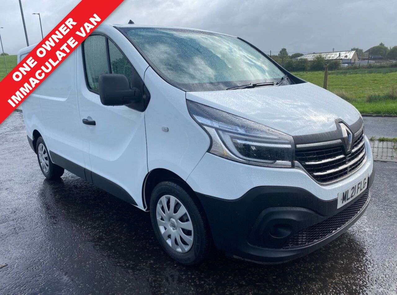 A 2021 RENAULT TRAFIC 2.0 dCi ENERGY 28 Business+ NO VAT VAN Euro 6 (s/s) (120 ps) IMMACULATE CON A 2021 RENAULT TRAFIC 2.0 dCi ENERGY 28 Business+ NO VAT VAN Euro 6 (s/s) (120 ps) IMMACULATE CON