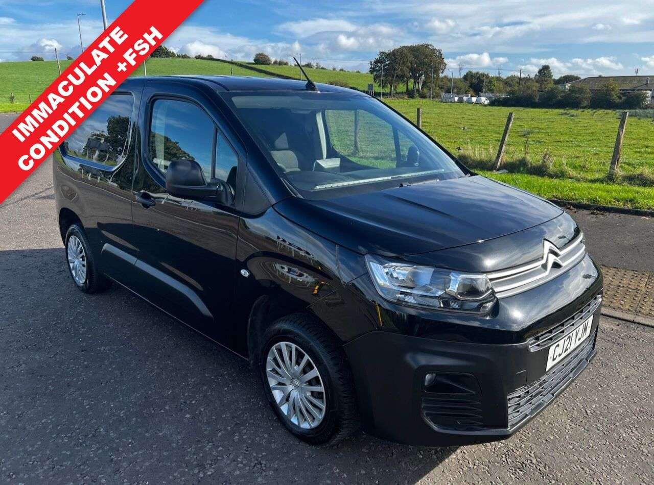 A 2021 CITROEN BERLINGO 1.5 BlueHDi 650 Enterprise M NO VAT VAN Euro 6 (s/s) (75 ps) IMMACULATE CON A 2021 CITROEN BERLINGO 1.5 BlueHDi 650 Enterprise M NO VAT VAN Euro 6 (s/s) (75 ps) IMMACULATE CON