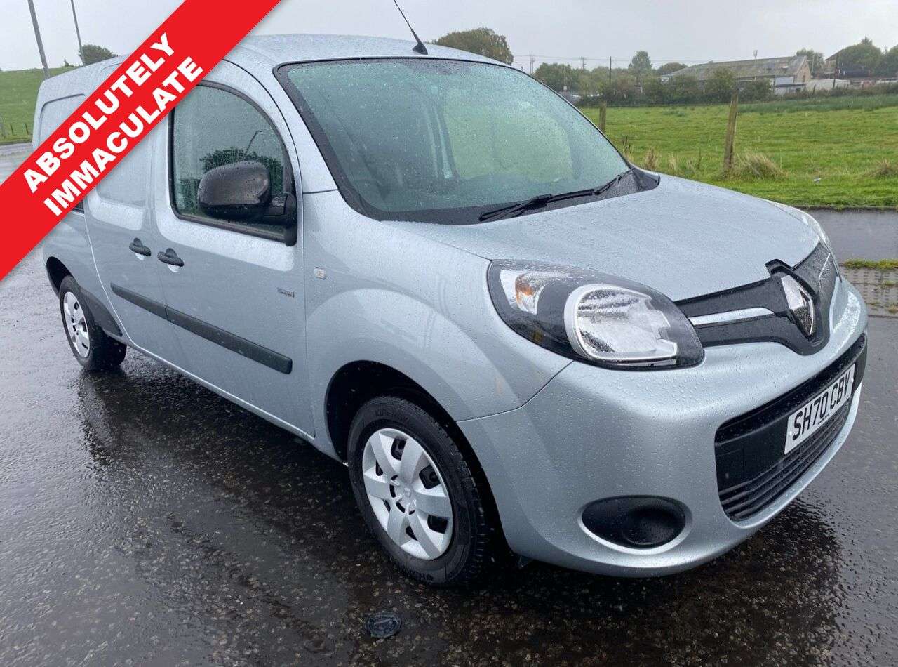 A 2020 RENAULT KANGOO MAXI ZE LL21 33kWh Business+ NO VAT VAN Electric Auto L3 H1 (i) (60 ps) PRISTINE A 2020 RENAULT KANGOO MAXI ZE LL21 33kWh Business+ NO VAT VAN Electric Auto L3 H1 (i) (60 ps) PRISTINE