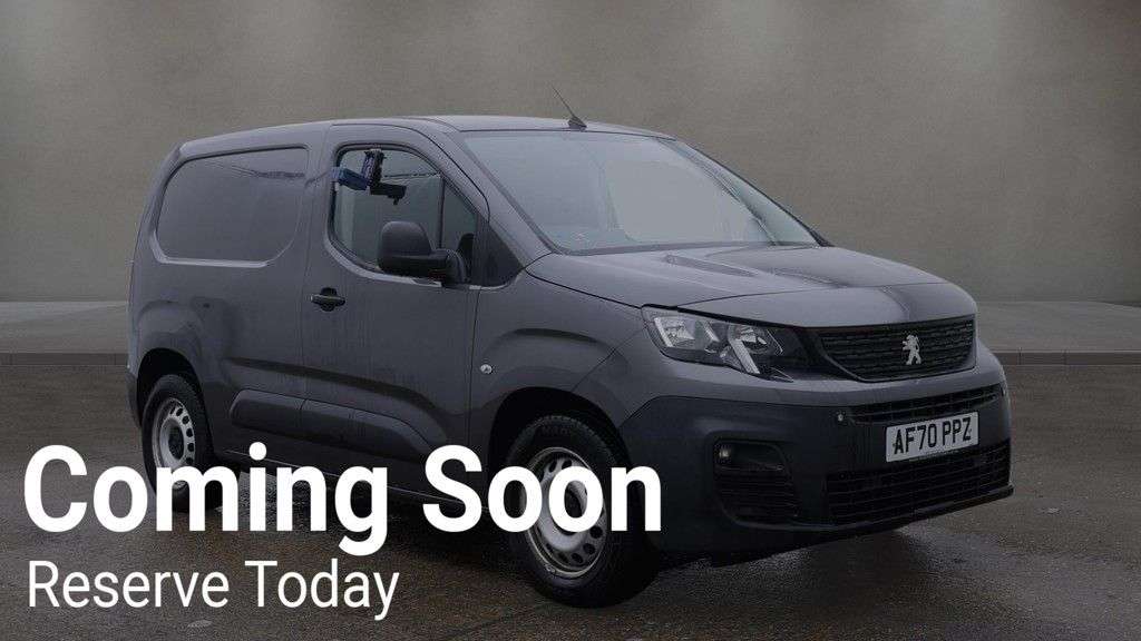 A 2020 PEUGEOT PARTNER 1.5 BlueHDi 1000 Professional Standard NO VAT VAN Euro 6 (s/s) (130 bhp) IM A 2020 PEUGEOT PARTNER 1.5 BlueHDi 1000 Professional Standard NO VAT VAN Euro 6 (s/s) (130 bhp) IM