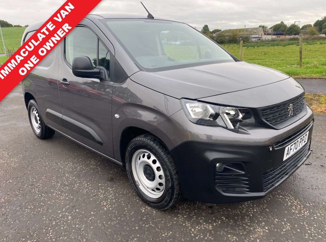 A 2020 PEUGEOT PARTNER 1.5 BlueHDi 1000 Professional Standard NO VAT VAN Euro 6 (s/s) (130 bhp) IM A 2020 PEUGEOT PARTNER 1.5 BlueHDi 1000 Professional Standard NO VAT VAN Euro 6 (s/s) (130 bhp) IM