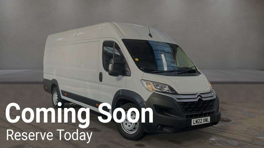 A 2022 CITROEN RELAY 2.2 BlueHDi 35 Enterprise L4 High Roof NO VAT NAV VAN Euro 6 (s/s) (Heavy) A 2022 CITROEN RELAY 2.2 BlueHDi 35 Enterprise L4 High Roof NO VAT NAV VAN Euro 6 (s/s) (Heavy)