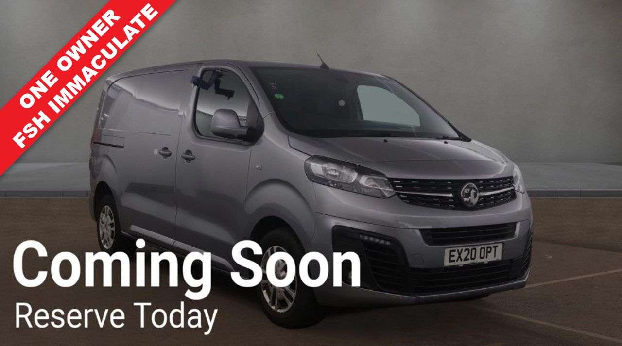 A 2020 VAUXHALL VIVARO 1.5 Turbo D 2900 SPORTIVE NO VAT VAN Euro 6 (s/s) (100 ps) IMMACULATE CONDI A 2020 VAUXHALL VIVARO 1.5 Turbo D 2900 SPORTIVE NO VAT VAN Euro 6 (s/s) (100 ps) IMMACULATE CONDI