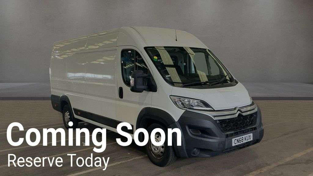 A 2019 CITROEN RELAY 2.0 BlueHDi 35 Enterprise NAV NO VAT VAN L4 High Roof Euro 6 (Heavy) (130 p A 2019 CITROEN RELAY 2.0 BlueHDi 35 Enterprise NAV NO VAT VAN L4 High Roof Euro 6 (Heavy) (130 p