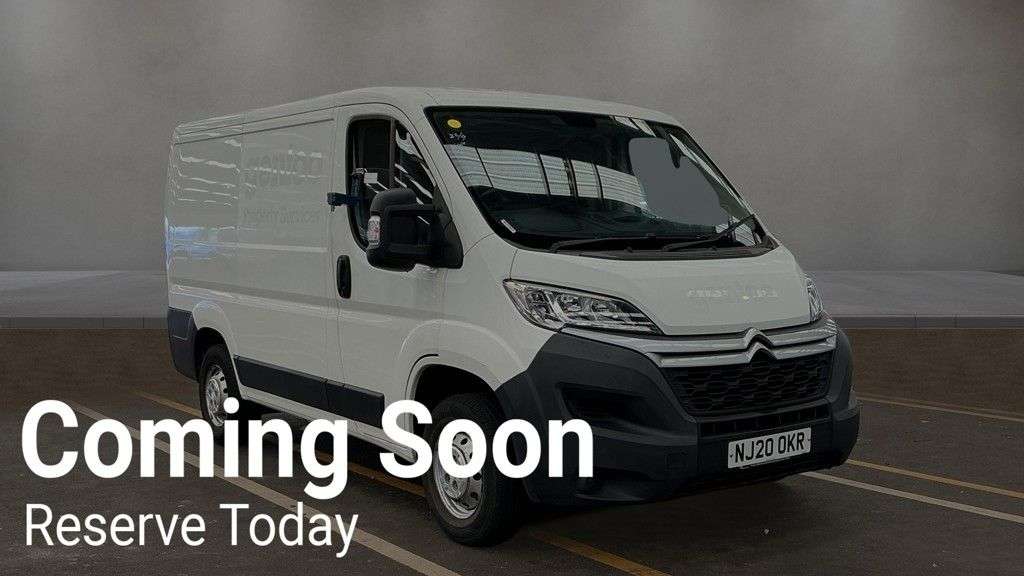 A 2020 CITROEN RELAY 2.2 BlueHDi 33 X NO VAT VAN L1 H1 Euro 6 (s/s) (120 ps) IMMACULATE CONDITIO A 2020 CITROEN RELAY 2.2 BlueHDi 33 X NO VAT VAN L1 H1 Euro 6 (s/s) (120 ps) IMMACULATE CONDITIO