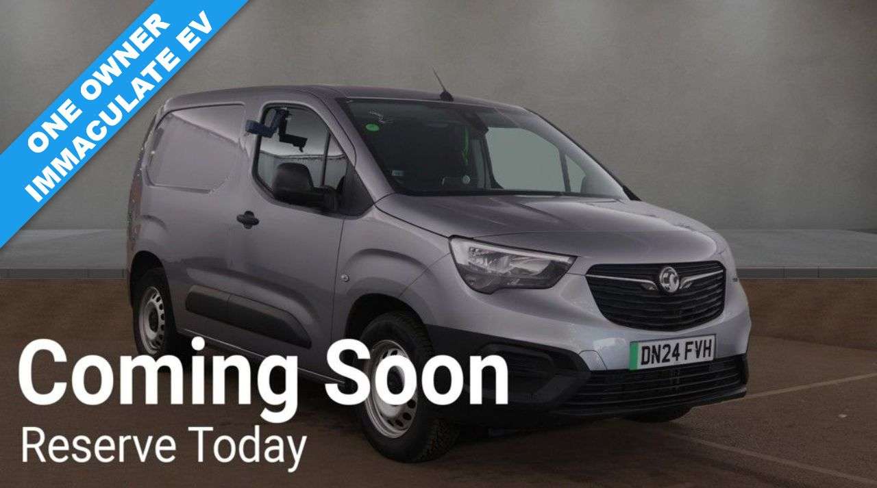A 2024 VAUXHALL COMBO ELECTRIC 2300 50kWh Prime Panel Van 5dr Electric Auto L1 (7.4kW Charger) (136 ps) AI A 2024 VAUXHALL COMBO ELECTRIC 2300 50kWh Prime Panel Van 5dr Electric Auto L1 (7.4kW Charger) (136 ps) AI