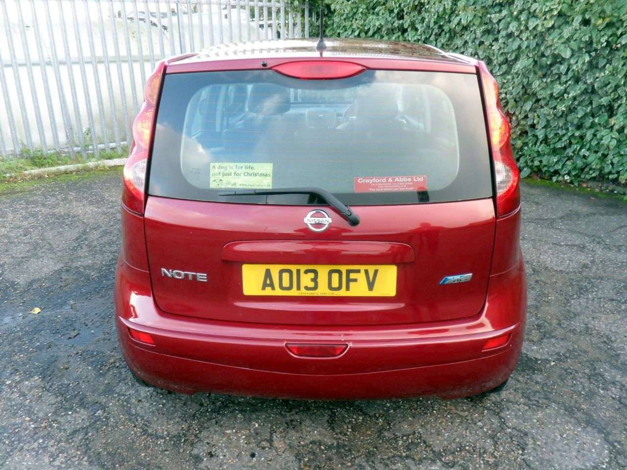 2013 NISSAN NOTE 2013 NISSAN NOTE