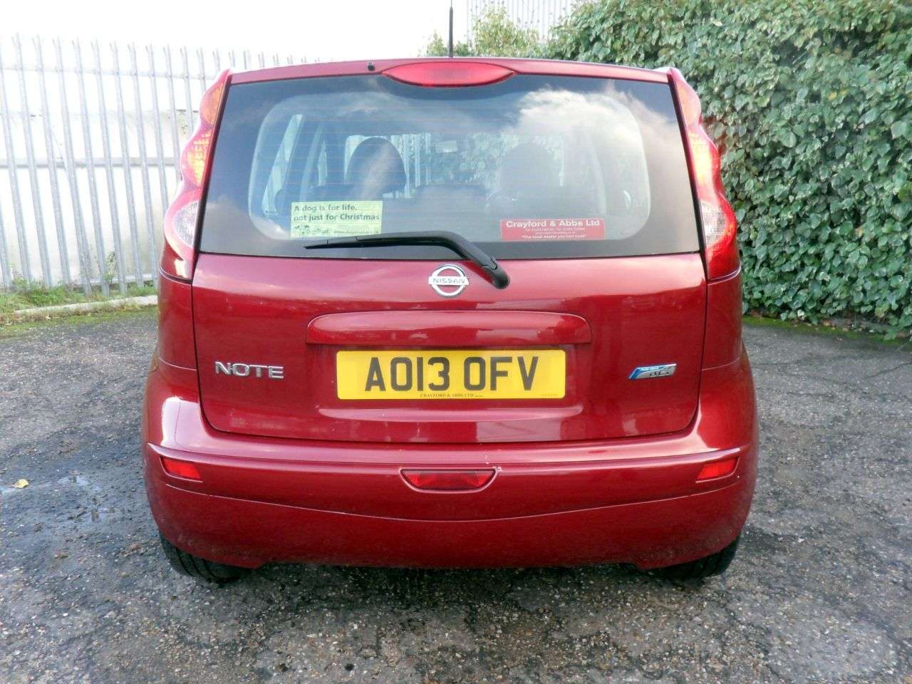 2013 NISSAN NOTE 2013 NISSAN NOTE