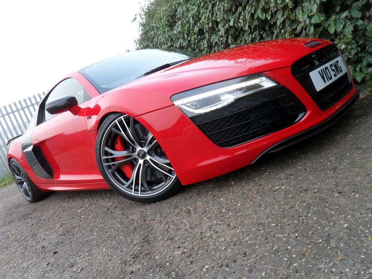 A 2013 AUDI R8 5.2 FSI V10 Plus Coupe 2dr Petrol S Tronic quattro Euro 5 (550 ps) V10Plate A 2013 AUDI R8 5.2 FSI V10 Plus Coupe 2dr Petrol S Tronic quattro Euro 5 (550 ps) V10Plate