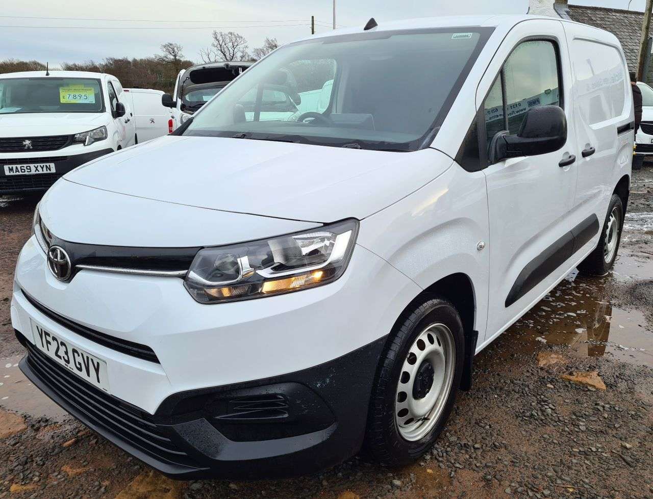 A 2023 TOYOTA PROACE CITY 1.5 BlueHDi Active Short Panel Van 5dr Diesel Manual SWB Euro 6 (s/s) (100 A 2023 TOYOTA PROACE CITY 1.5 BlueHDi Active Short Panel Van 5dr Diesel Manual SWB Euro 6 (s/s) (100