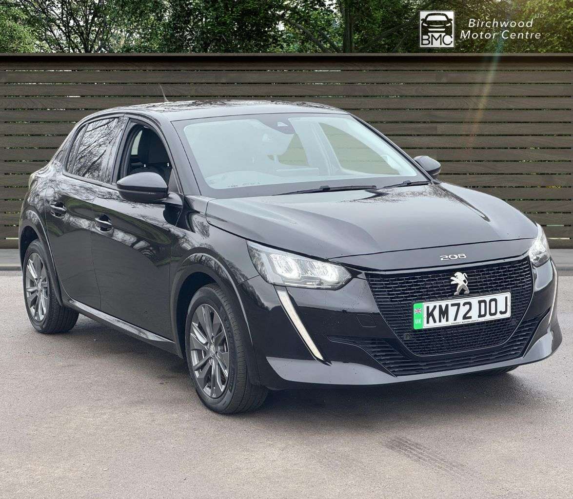 A 2022 PEUGEOT E-208 50kWh Allure Premium + Hatchback 5dr Electric Auto (7kW Charger) (136 ps) F A 2022 PEUGEOT E-208 50kWh Allure Premium + Hatchback 5dr Electric Auto (7kW Charger) (136 ps) F