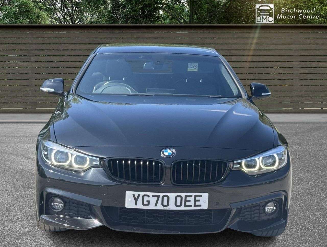 A 2020 BMW 4 SERIES GRAN COUPE 2.0 430i GPF M Sport Hatchback 5dr Petrol Auto Euro 6 (s/s) (252 ps) FRONT A 2020 BMW 4 SERIES GRAN COUPE 2.0 430i GPF M Sport Hatchback 5dr Petrol Auto Euro 6 (s/s) (252 ps) FRONT